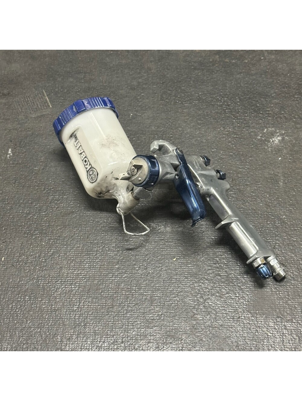 Kobalt HVLP Gravity Feed Spray Gun - Used Condition